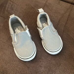 Vans Classic Gray Canvas Sneakers